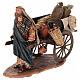 Shepherd with Cart 13cm Angela Tripi s1