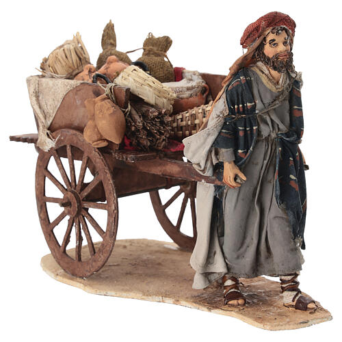 Pastor  con carrito 13 cm Angela Tripi 3