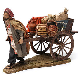 Crèche Noel Angela Tripi: Agriculteur avec charrette 13 cm Angela Tripi Crèche Noel Angela Tripi: Agriculteur avec charrette 13 cm Angela Tripi