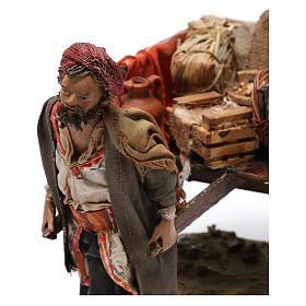 Crèche Noel Angela Tripi: Agriculteur avec charrette 13 cm Angela Tripi Crèche Noel Angela Tripi: Agriculteur avec charrette 13 cm Angela Tripi