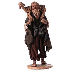 Crèche Noel Angela Tripi: Berger portant un mouton 13 cm Angela Tripi Crèche Noel Angela Tripi: Berger portant un mouton 13 cm Angela Tripi