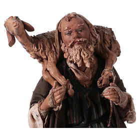 Crèche Noel Angela Tripi: Berger portant un mouton 13 cm Angela Tripi Crèche Noel Angela Tripi: Berger portant un mouton 13 cm Angela Tripi