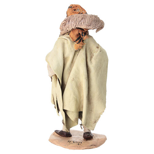 Shepherd carrying Sheep on shoulders 13cm Angela Tripi 4