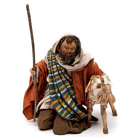 Crèche Noel Angela Tripi: Berger à genoux avec moutons 13 cm Angela Tripi Crèche Noel Angela Tripi: Berger à genoux avec moutons 13 cm Angela Tripi