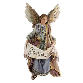 Anioł Gloria 13 cm szopka Angela Tripi