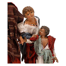 Crèche Noel Angela Tripi: Berger avec deux garçons 13 cm crèche Angela Tripi Crèche Noel Angela Tripi: Berger avec deux garçons 13 cm crèche Angela Tripi