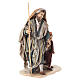 Pastore con due ragazzini 13 cm presepe Angela Tripi s2