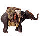 Elefante con carico 13 cm presepe Angela Tripi s6