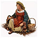 Venditore di semi 13 cm presepe Angela Tripi s3