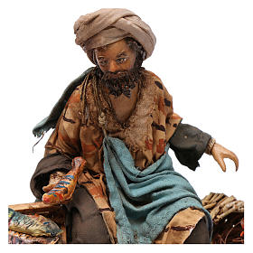 Krippenfiguren von Angela Tripi: Fisch Händler 13cm Angela Tripi