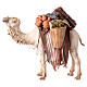 Stehendes Kamel mit Last, für 13 cm Krippe von Angela Tripi, Terrakotta s1