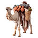 Stehendes Kamel mit Last, für 13 cm Krippe von Angela Tripi, Terrakotta s2