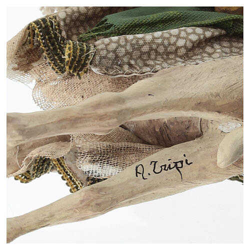 Camello cargado de pie 13 cm belén Angela Tripi 8