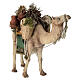 Nativity scene harnessed camel figurine 13 cm Angela Tripi s3
