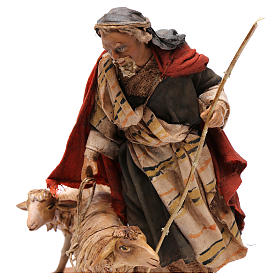 Crèche Noel Angela Tripi: Berger avec deux moutons 13 cm crèche Angela Tripi Crèche Noel Angela Tripi: Berger avec deux moutons 13 cm crèche Angela Tripi