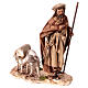 Pasterz z dwoma owcami 13 cm szopka Angela Tripi s1