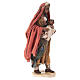 Donna mora con bimbo 13 cm presepe Angela Tripi s2