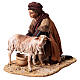 Man milking goat 30cm, Nativity Scene by Angela Tripi s3