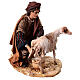 Man milking goat 30cm, Nativity Scene by Angela Tripi s5