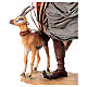 Nativity scene figurine, woman with antelope 30 cm made by Angela Tripi s6