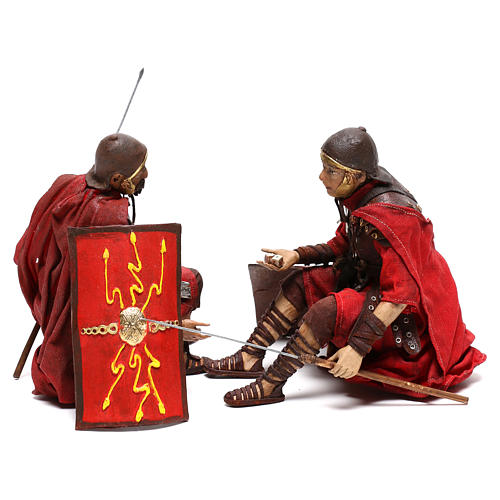 Roman soldiers' gambling dice 18cm, Nativity Scene by Angela Tripi 7