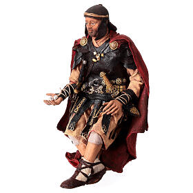Soldati romani che giocano ai dadi 18 cm presepe Tripi