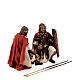 Soldati romani che giocano ai dadi 18 cm presepe Tripi s5