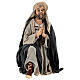 Saint Joseph à genoux 18 cm crèche Angela Tripi s1