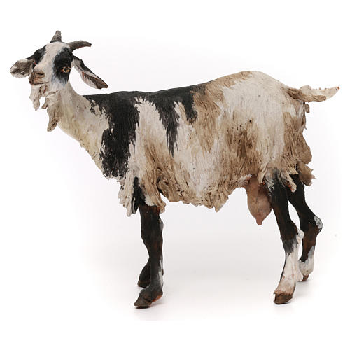 Chèvre pour crèche 30 cm Angela Tripi 1