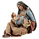 Heilige Familie, für 18 cm Krippe von Angela Tripi, Terrakotta s4