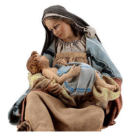 Natività Angela Tripi 18 cm terracotta