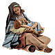 Nativity scene Angela Tripi 18 cm terracotta s6