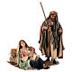 Nativity scene Angela Tripi 18 cm terracotta s1