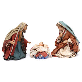 Angela Tripi Nativity scene: Holy Family Angela Tripi terracotta figurines 13 cm