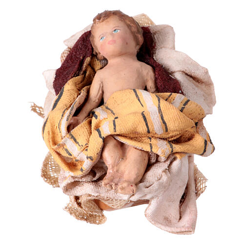 Holy Family Angela Tripi terracotta figurines 13 cm 2