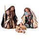Holy Family Angela Tripi terracotta figurines 13 cm s1