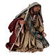 Nativité 13 cm en terre cuite 3 pcs Angela Tripi s7