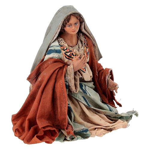 Natività 13 cm in Terracotta 3 pz Angela Tripi 6