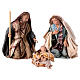 Natividade 3 Figuras Terracota Presépio Angela Tripi 13 cm s1