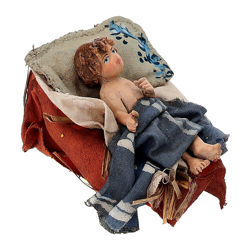 Holy Family terracotta figurines 13 cm 5