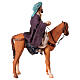 Król Mędrzec na koniu 13 cm szopka Angela Tripi s6