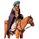 Wise king on horse, 13 cm Angela Tripi Nativity Scene s4