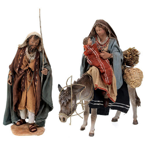 Escape to Egypt Angela Tripi 13 cm Nativity Scene 11