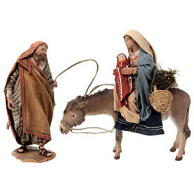 Flight into Egypt Angela Tripi 13 cm Nativity Scene