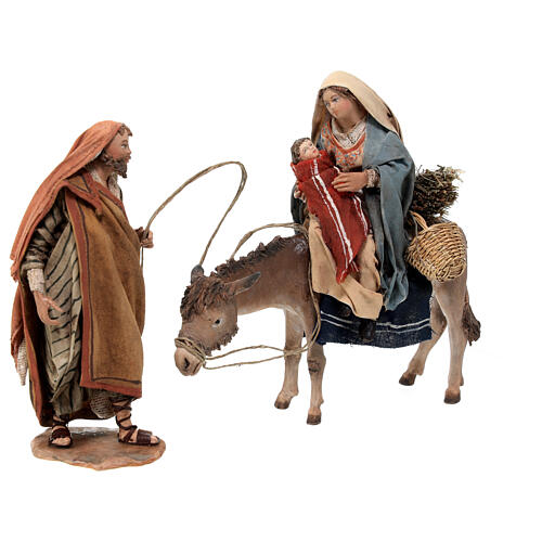 Flight into Egypt Angela Tripi 13 cm Nativity Scene 3