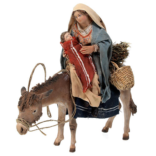 Flight into Egypt Angela Tripi 13 cm Nativity Scene 6