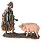 Farmer with pigs 13 cm, Angela Tripi Nativity Scene figurine s1