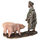 Farmer with pigs 13 cm, Angela Tripi Nativity Scene figurine s3