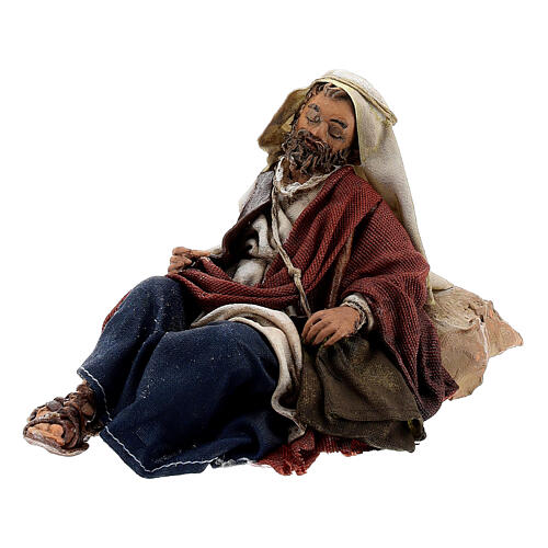 Annunciation to the Shepherds scene, 13 cm Angela Tripi figurines 3