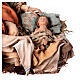 Heilige Familie, 3 Figuren, für 18 cm Krippe von Angela Tripi, Terrakotta s5